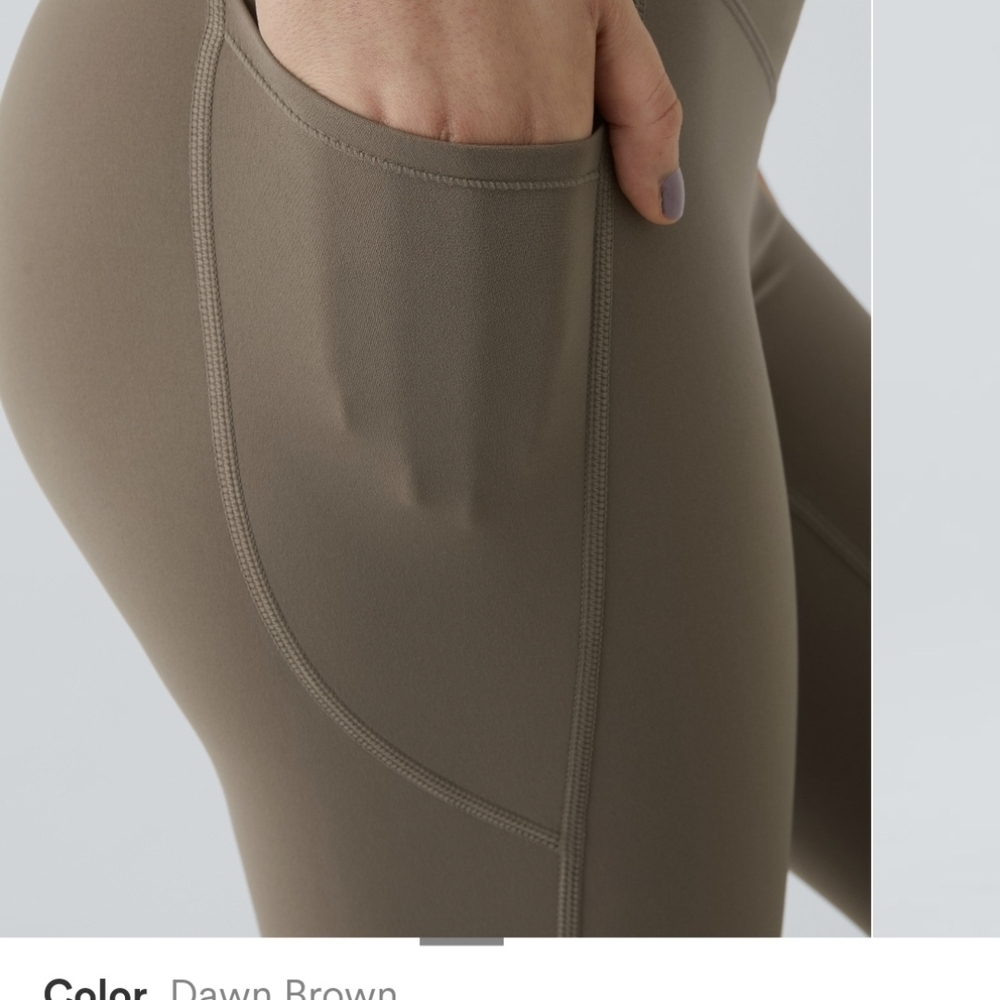 HALARA Leggings in Grayish Blue, Brown And Tan - Picture 3 of 12